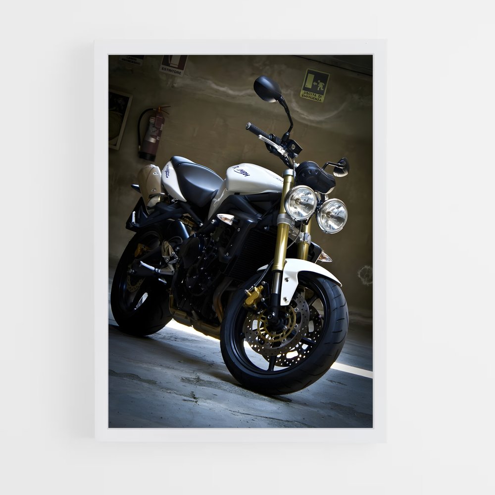 Poster élégant Street Triple R – affiche Triumph (vue 3)